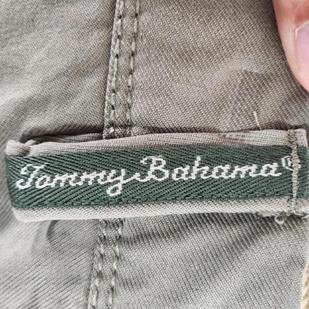 Tommy Bahama Cotton Tencel Blend Khaki Shorts‎ Men's Size 36